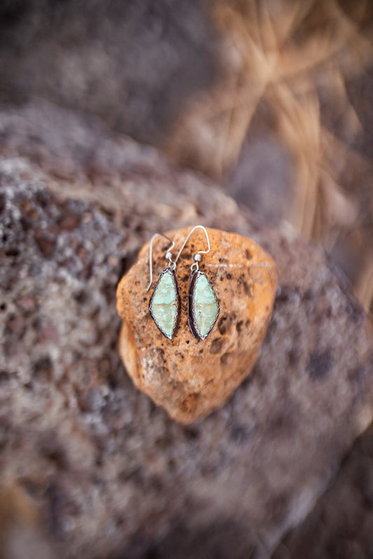 Baja Turquoise Dangle Earrings
