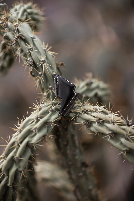 Jet Bolt Ring | Size 7